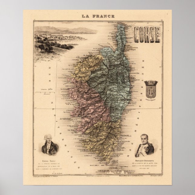 Korsika Poster (Vorne)