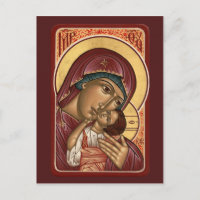 Korsun Mutter Gottes Gebetskarte