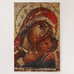 Korsunskaja: Ikone der Gottesmutter von Cherson Puzzle