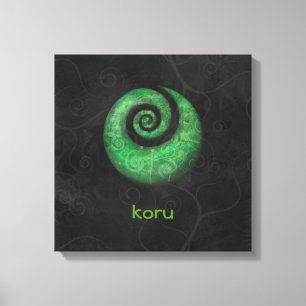 Koru Leinwanddruck