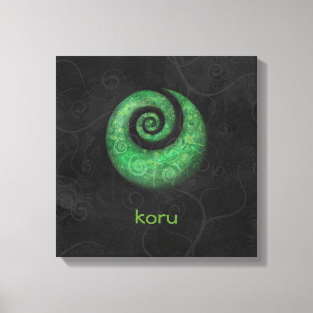 Koru Leinwanddruck (Vorderseite)
