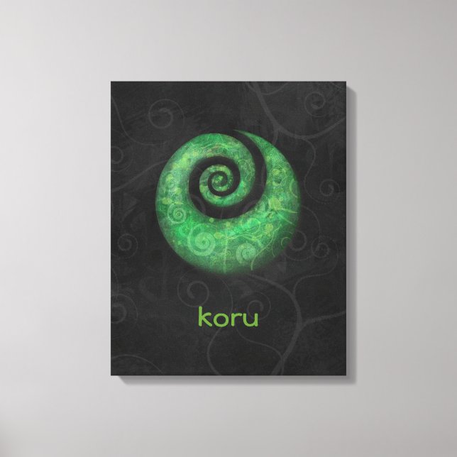 Koru Leinwanddruck (Vorderseite)