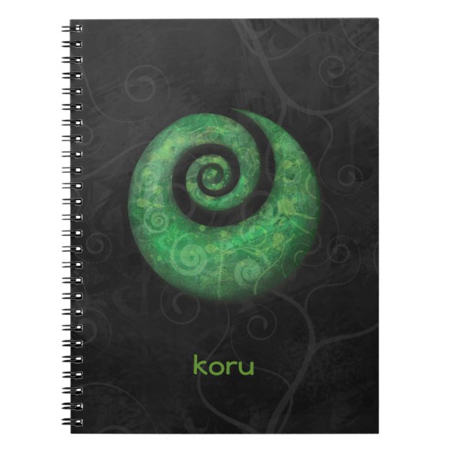 Koru Notizblock (Vorderseite)