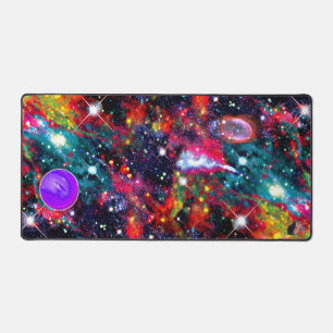 Korusations Crowded Cosmos Desk Mat Schreibtischunterlage