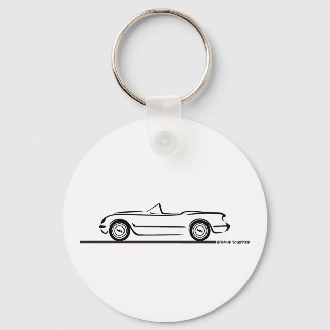Korvette 1953 1954 1955 schlüsselanhänger (Vorderseite)