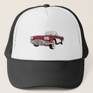 Korvette 1961 C1: Süßigkeit Apple beenden: Truckerkappe