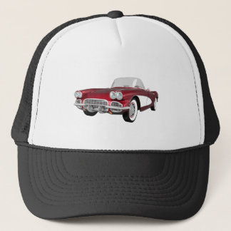 Korvette 1961 C1: Süßigkeit Apple beenden: Truckerkappe