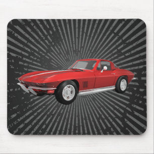 Korvette 1967: Sport-Auto: Rotes Ende: Mousepad
