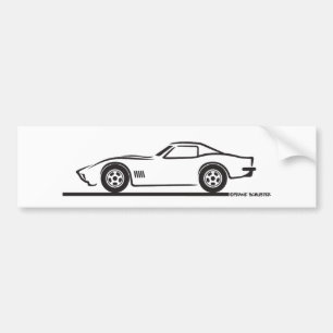 Korvette 1970-72 autoaufkleber