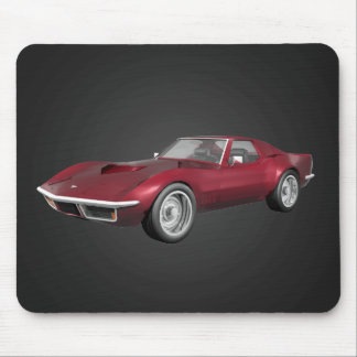 Korvette 1970: Süßigkeit Apple beenden: Mousepad