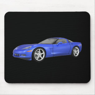 Korvette 2008: Sport-Auto: Blaues Ende: Mousepad