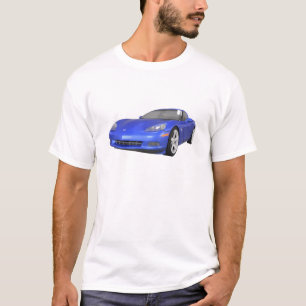 Korvette 2008: Sport-Auto: Blaues Ende: T-Shirt