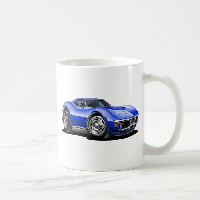 Korvette-Blau-Auto 1968-72 Tasse (Rechts)