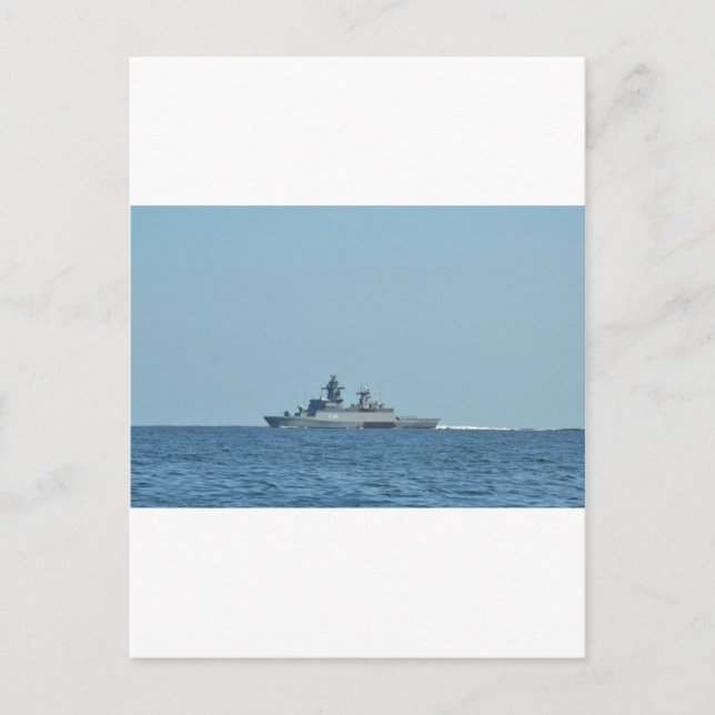 Korvette Braunschweig Postkarte (Vorderseite)