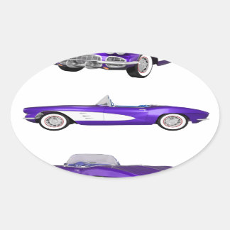 Korvette C1 1961: Ovaler Aufkleber