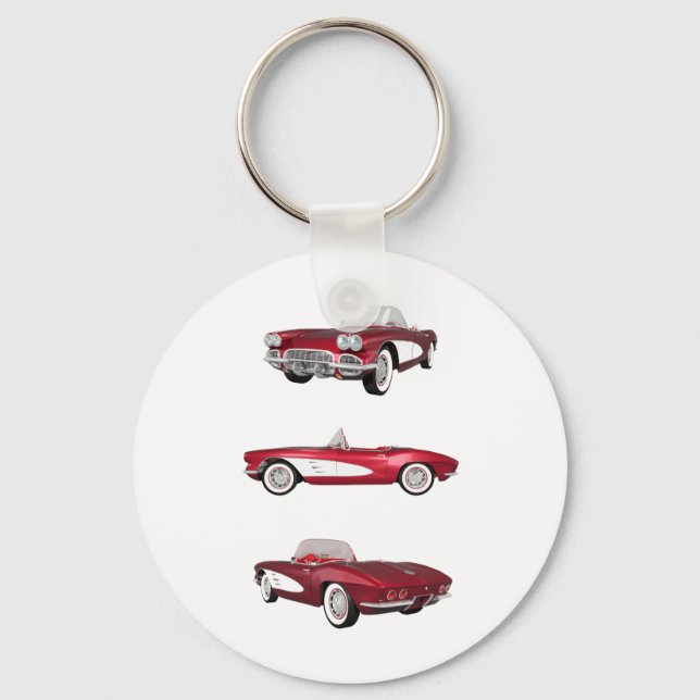 Korvette C1 1961: Schlüsselanhänger (Vorderseite)