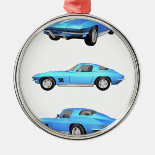 Korvette C2 1967: Silbernes Ornament
