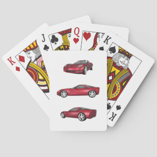 Korvette: Candy Apple Finish Spielkarten