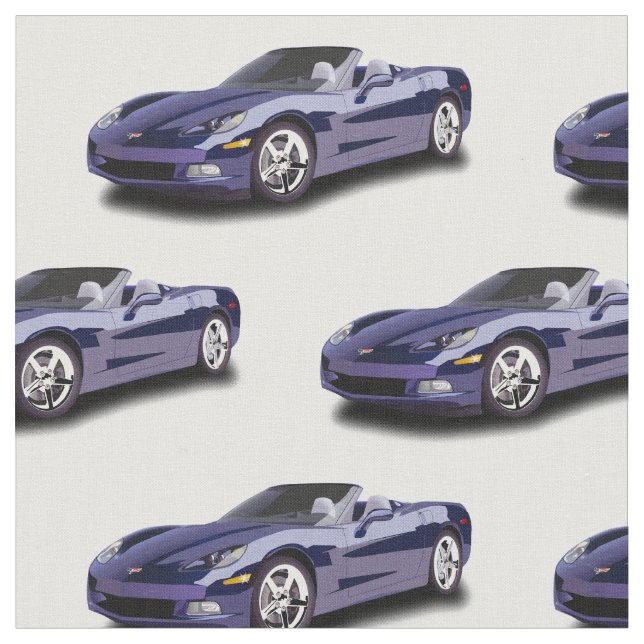 Korvette-Kabriolett-Gewebe Stoff (Nahaufnahme)