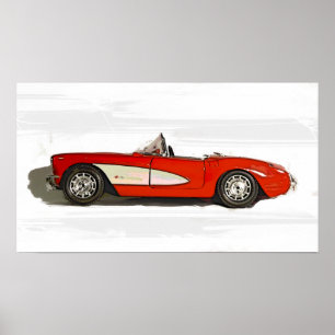 Korvette-Plakat Poster