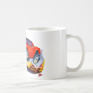 Korvette-Rot-Auto 1980-82 Kaffeetasse