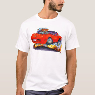 Korvette-Rot-Auto 1980-82 T-Shirt