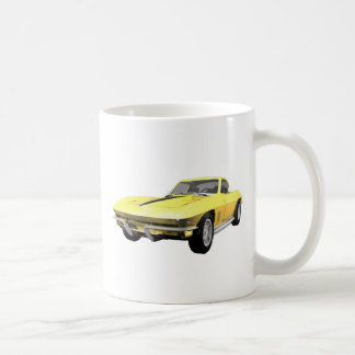 Korvette-Sport-Auto 1967: Gelbes Ende Tasse