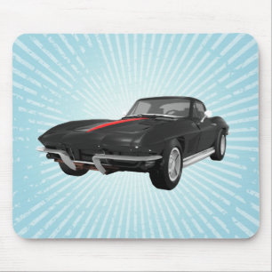 Korvette-Sport-Auto 1967: Schwarzes Ende: Mousepad