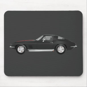 Korvette-Sport-Auto 1967: Schwarzes Ende: Mousepad