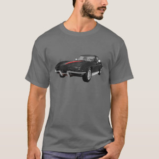 Korvette-Sport-Auto 1967: Schwarzes Ende: T-Shirt