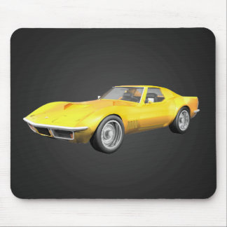 Korvette-Sport-Auto 1970: Gelbes Ende: Mousepad