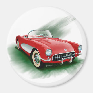 Korvette von 1957 magnet