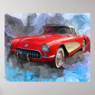 Korvette von 1957 poster