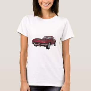 Korvette von 1967: Sportwagen: Candy Apple Finish: T-Shirt
