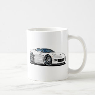 Korvette-Weiß-Auto 2010-12 Tasse
