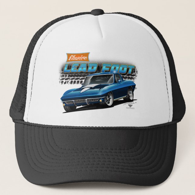 Korvettestingray-Hut 1967 Truckerkappe (Vorderseite)