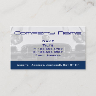 KorvettevorderseitenVisitenkarten 1960 Visitenkarte