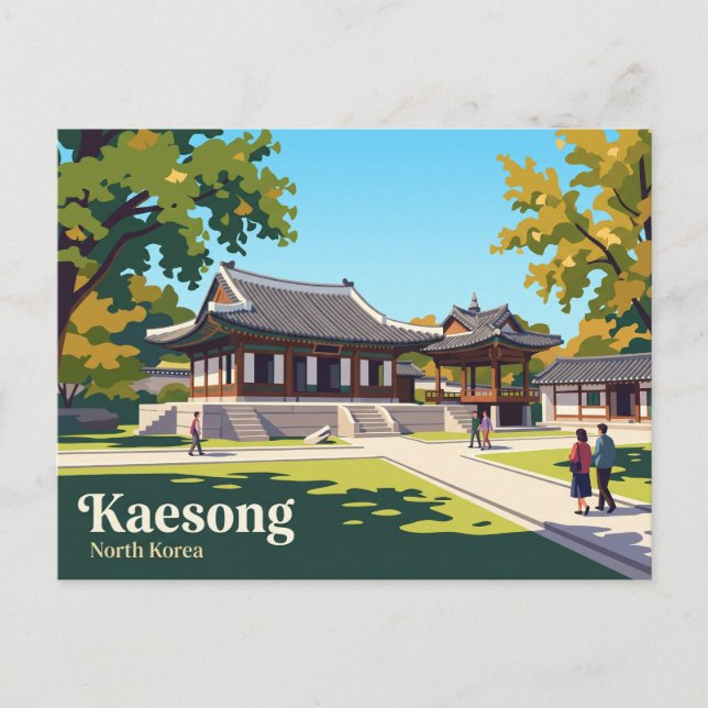 Koryo Museum Nordkorea Postkarte (Vorderseite)