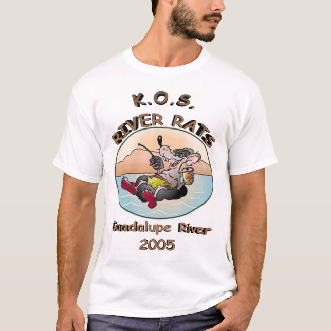 KOS FLUSS-RATTEN 2005 T-Shirt (Vorderseite)
