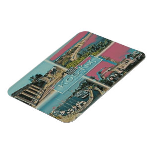 Kos - Griechenland - Mosaik - Magnet