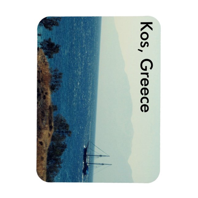 Kos, Griechenland Piratenschiff im Magnet für das  (Vertikal)