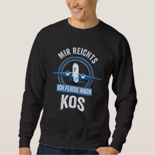 Kos Insel Urlaub Reise Touristen Griechenland Sweatshirt