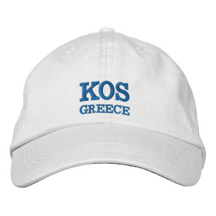 Kos Island Griechenland Custom Hat Bestickte Baseballkappe