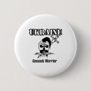 Kosaken-Krieger der Ukraine - Unterstütze die Ukra Button