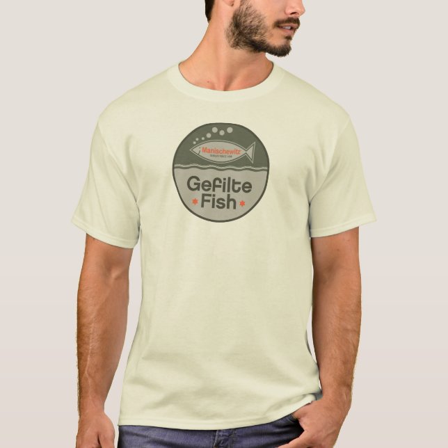 KOSCHERES GEFILLTE FISCH T-SHIRT (Vorderseite)
