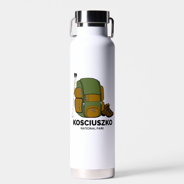 Kosciuszko-Nationalpark-Backpacker Trinkflasche (Vorne)