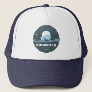Kosciuszko-Nationalpark-Hirsche Truckerkappe
