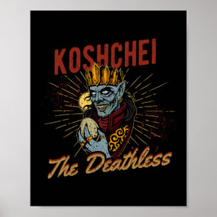 Koshchei Unsterbliche Abstammung Heidentum Ukraine Poster