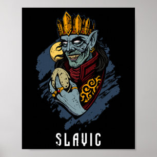 Koshchei Unsterbliche Abstammung Heidentum Ukraine Poster