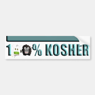 Kosher Autoaufkleber
